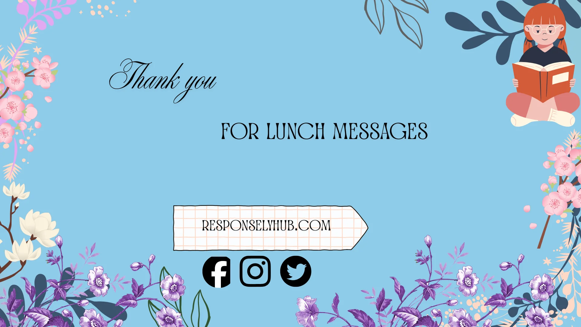 thank you for lunch messages