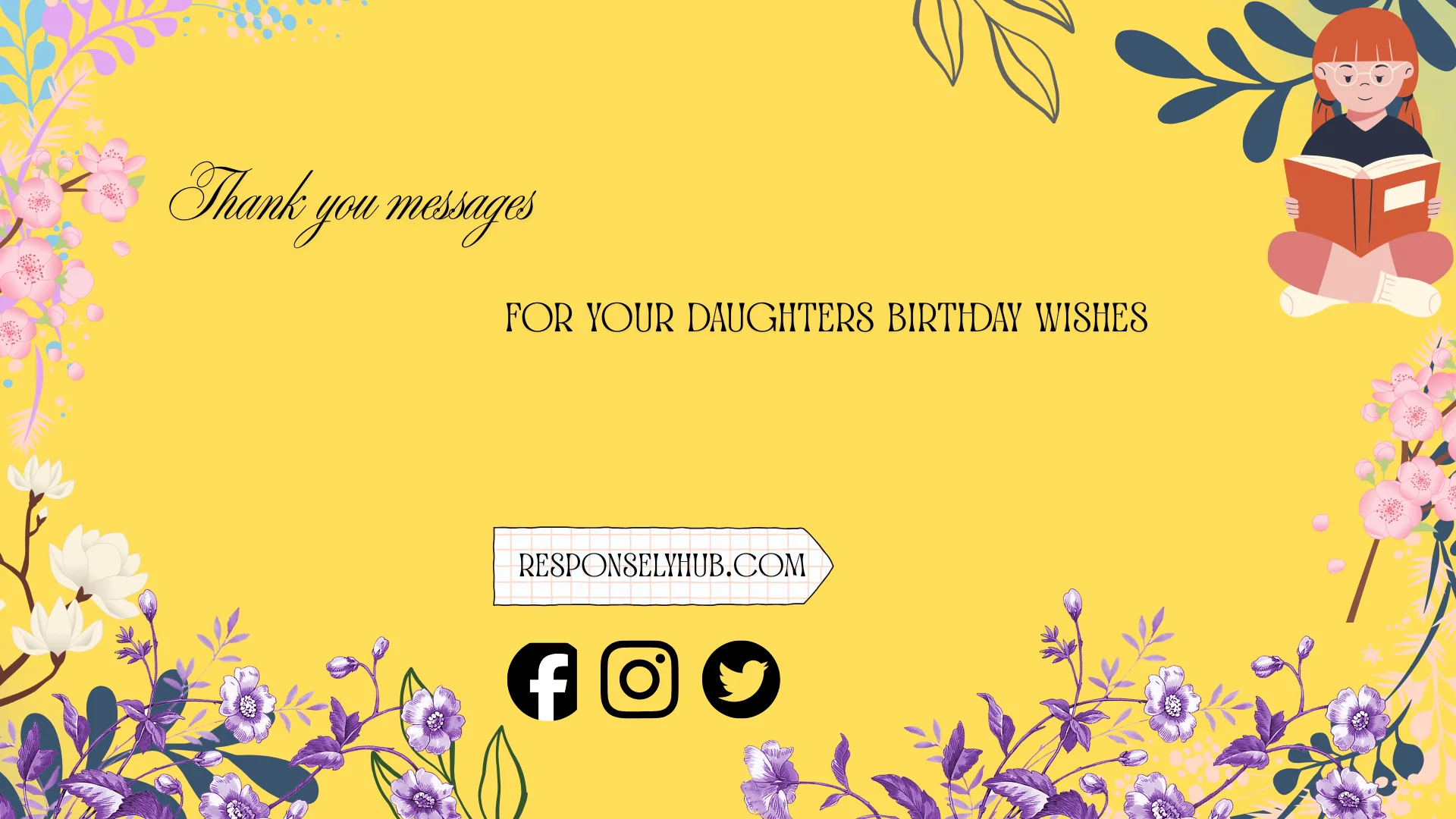 thank you messages for your daughters birthday wishes