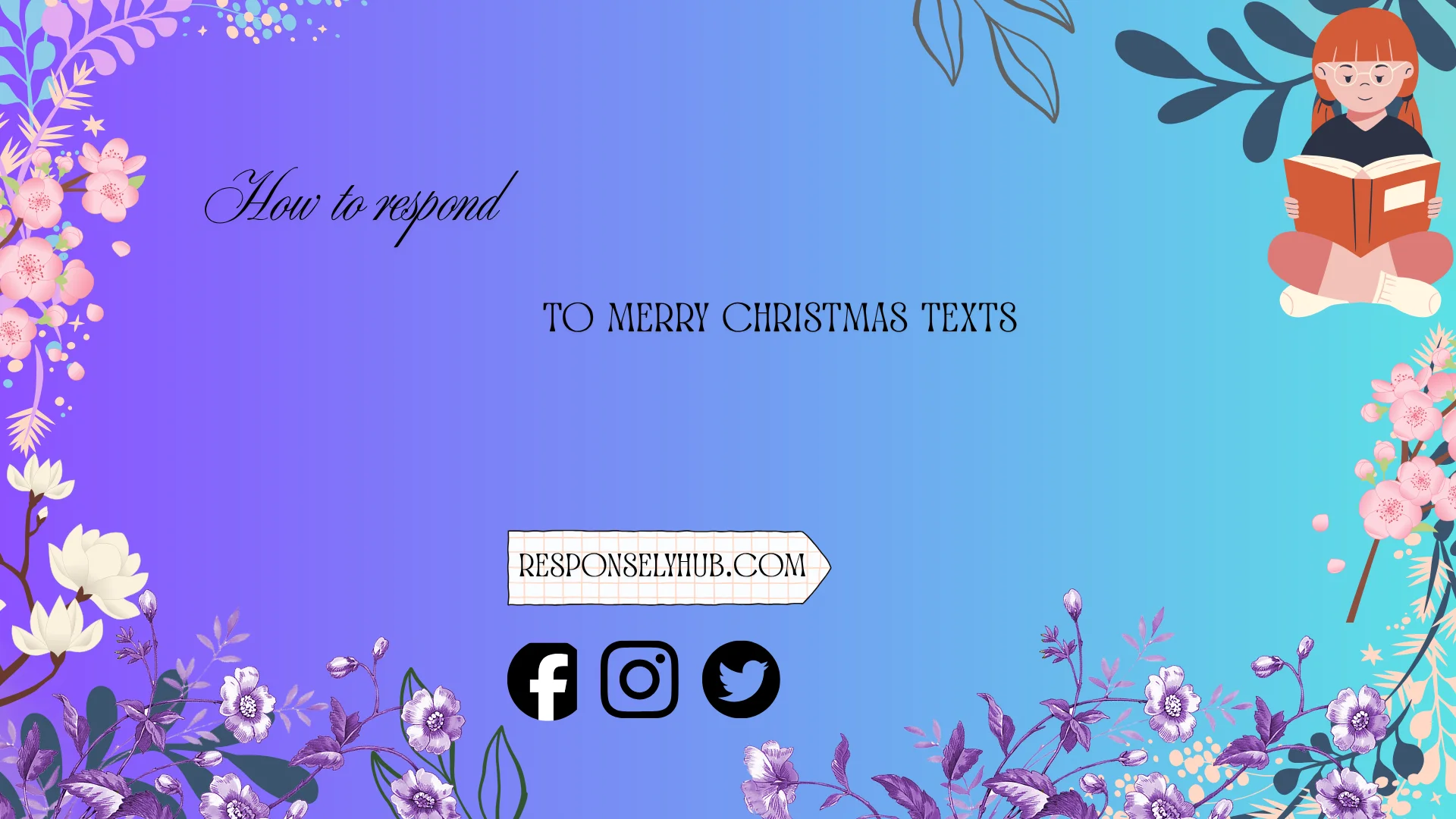 how to respond to merry christmas texts
