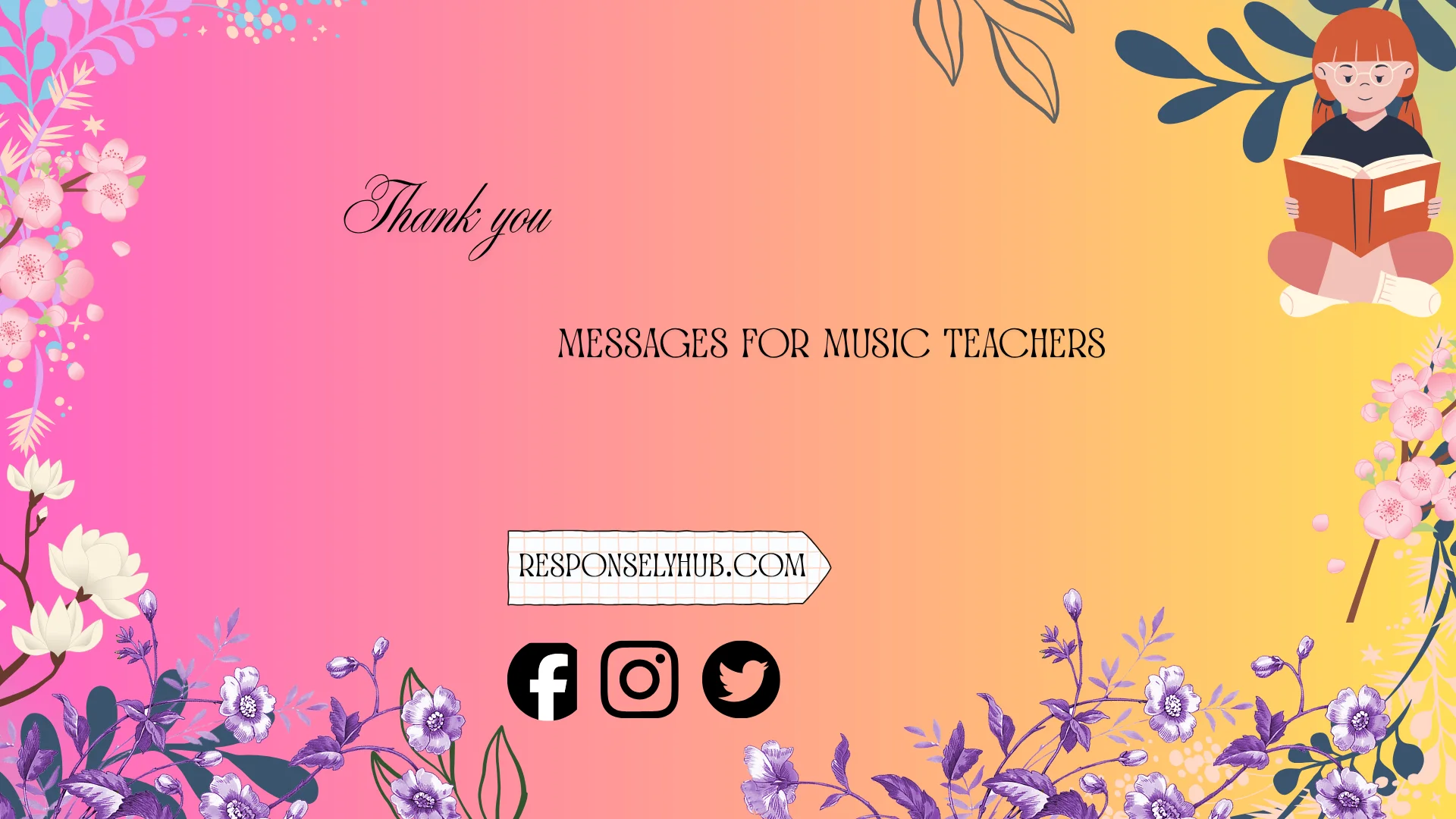 thank you messages for music teachers