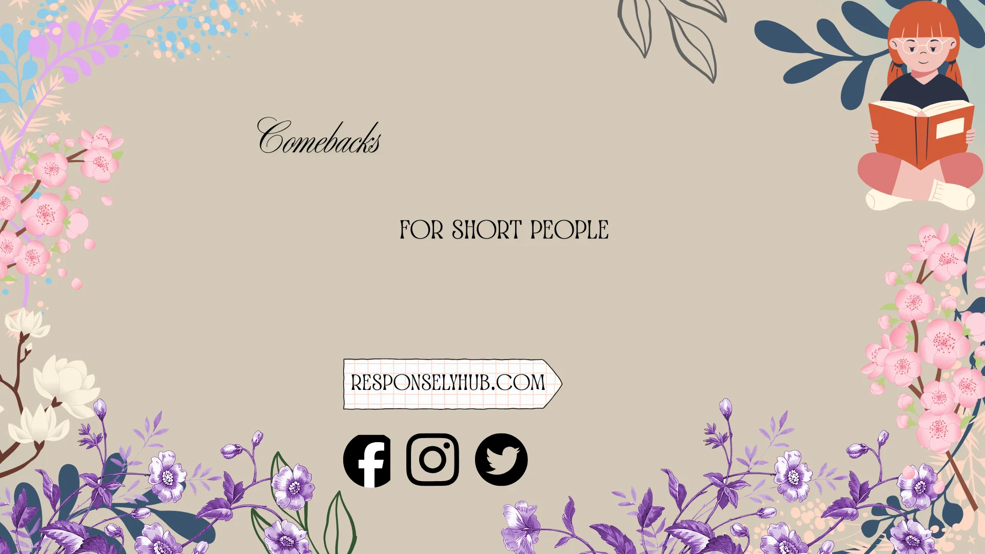 comebacks for short people